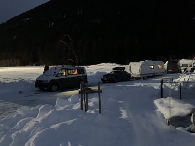 Wintercamping in Sedrun